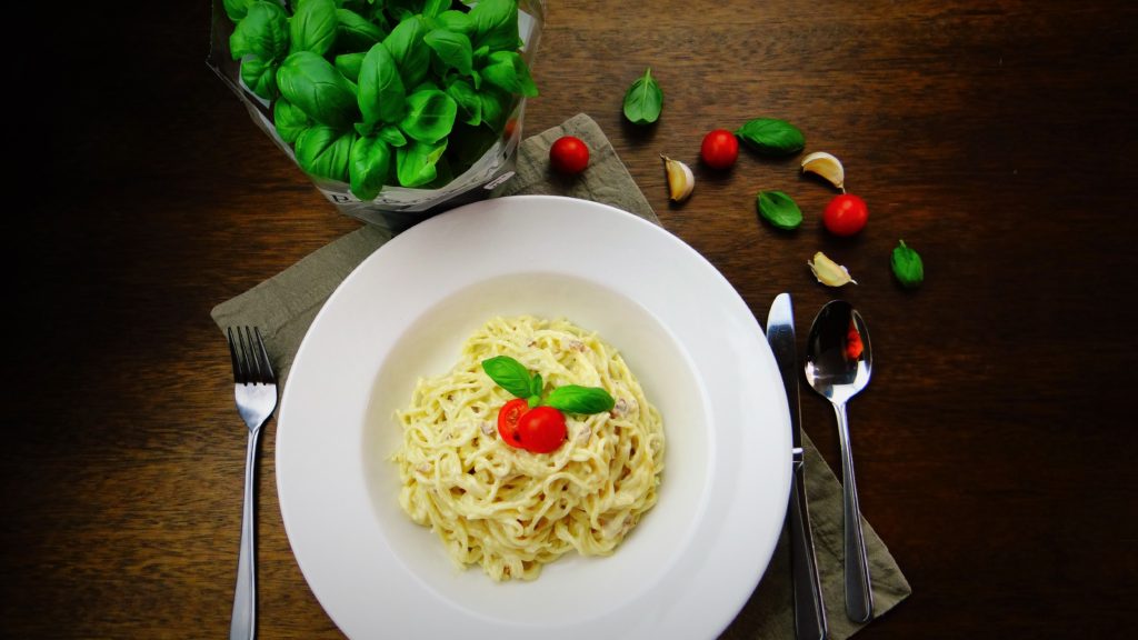 Polskie spaghetti carbonara